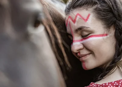 focení lidí se zvířaty, fotograf koní | Jana H Foto