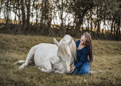 focení lidí se zvířaty, fotograf koní | Jana H Foto