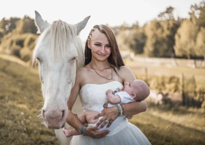 focení lidí se zvířaty, fotograf koní | Jana H Foto