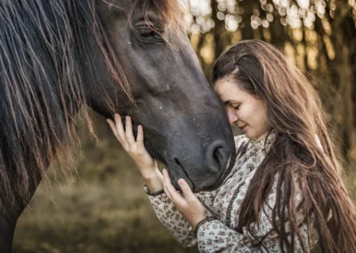 focení lidí se zvířaty, fotograf koní | Jana H Foto