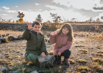 rodinné focení na podzim v protisvětle, rodinný fotograf | Jana H Foto